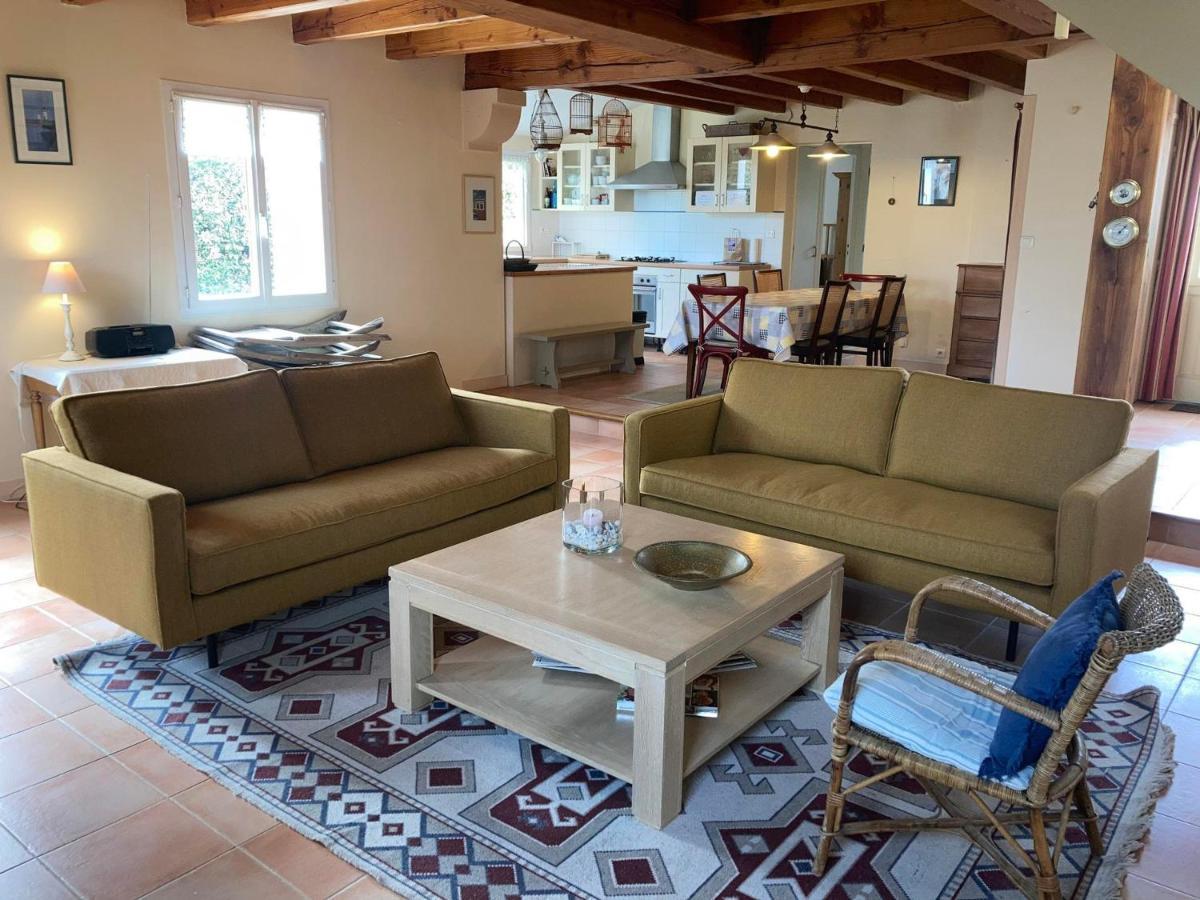 Charmante Maison A Sauzon Avec Grand Jardin, Proche Commerces Et Plage - Fr-1-418-82 Ngoại thất bức ảnh
